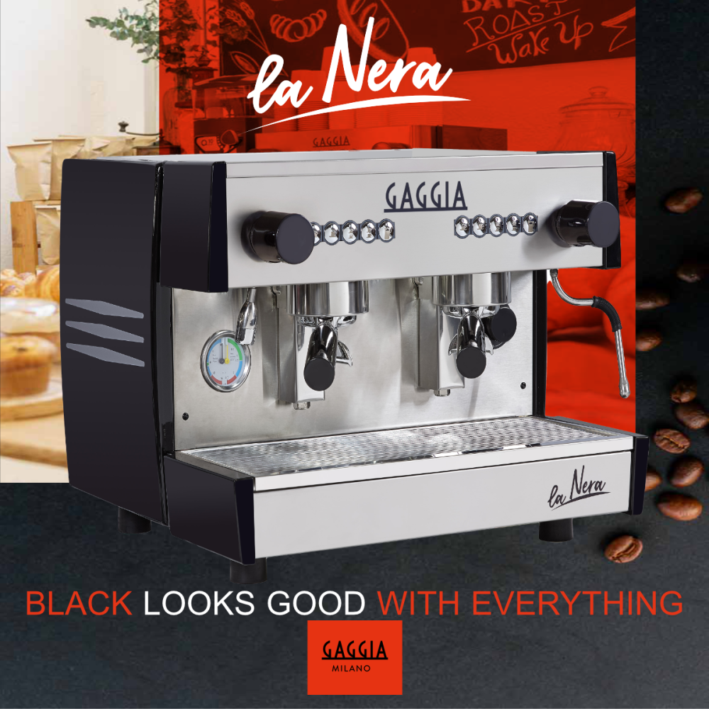 Gaggia LA NERA Traditional Espresso Machine